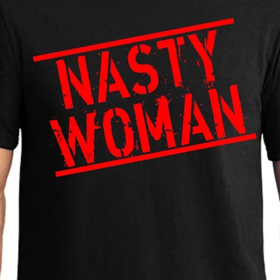 Nasty Woman Stamp of Approval Pajama Set