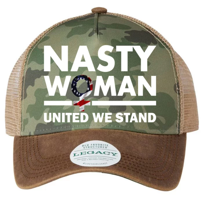 Nasty Woman United We Stand Legacy Tie Dye Trucker Hat