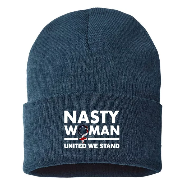 Nasty Woman United We Stand Sustainable Knit Beanie