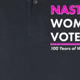 Nasty Women Vote 100 Years of Women's Suffrage Softstyle Adult Sport Polo