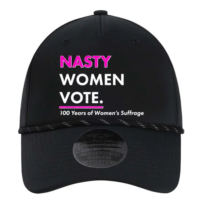 Nasty Women Vote 100 Years of Women's Suffrage Performance The Dyno Cap