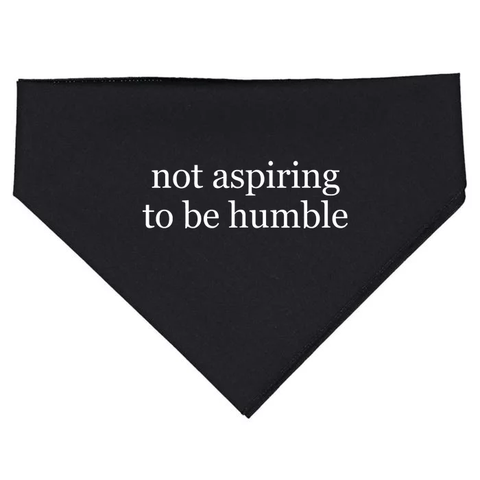 Not Aspiring To Be Humble Kamala Harris USA-Made Doggie Bandana