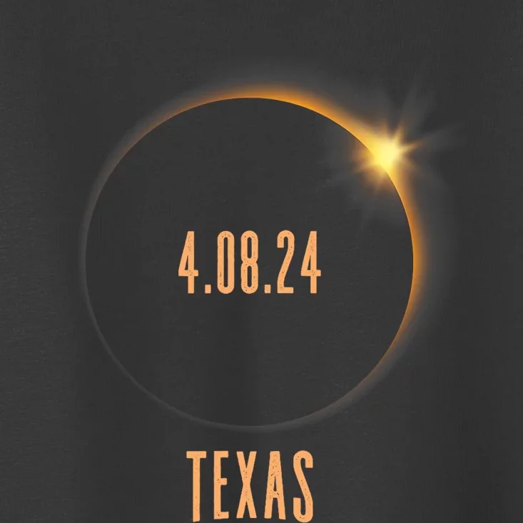 North America Total Solar Eclipse 2024 Texas USA Toddler T-Shirt