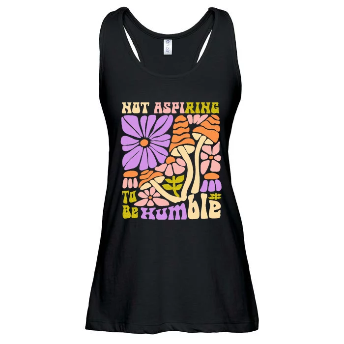 Not Aspiring To Be Humble Ladies Essential Flowy Tank