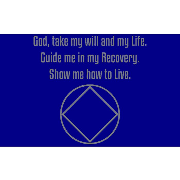 Narcotics Anonymous Third Step Prayer Na Aa Bumper Sticker