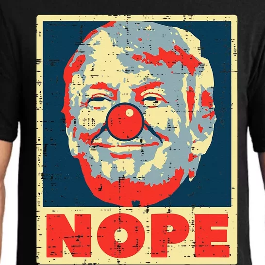 Nope Anti Trump Clown Impeach No Donald Pajama Set