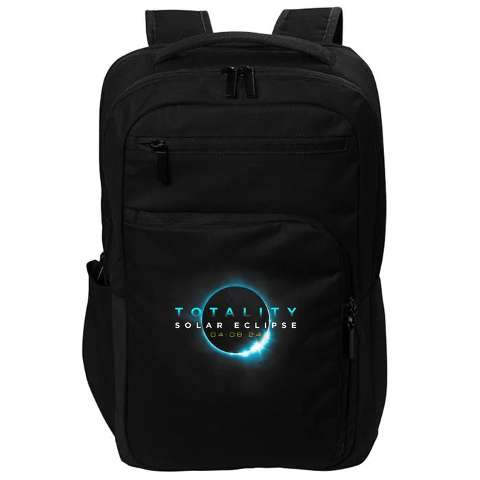 North American Total Solar Eclipse 2024 Totality 04.08.24 Impact Tech Backpack