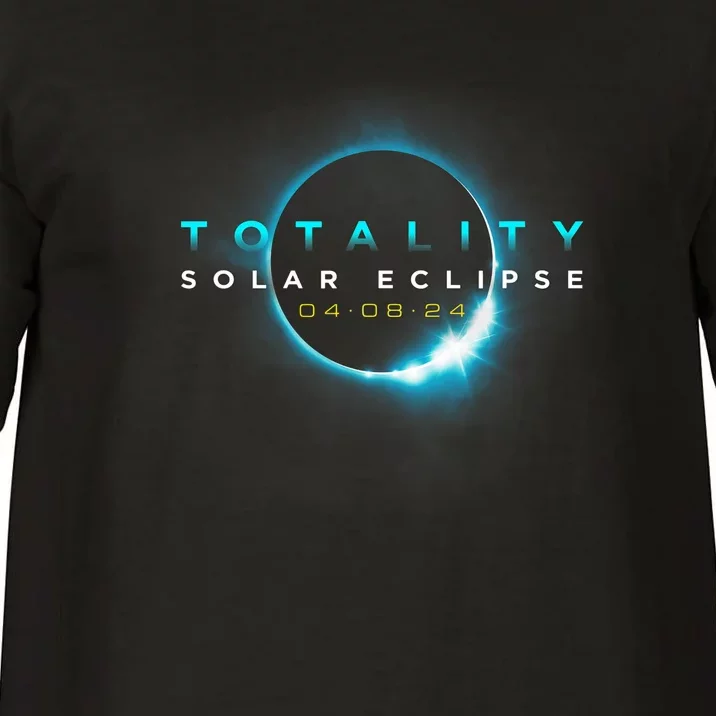 North American Total Solar Eclipse 2024 Totality 04.08.24 Comfort Colors T-Shirt