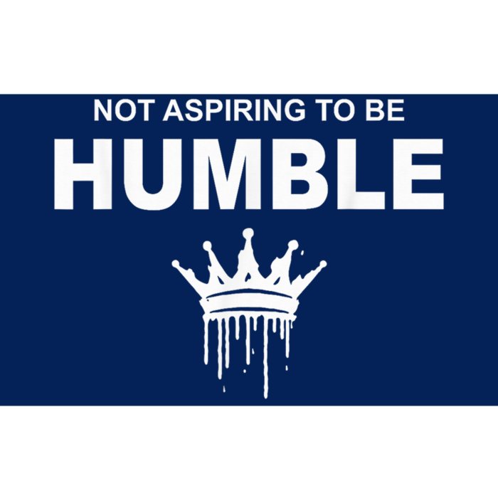 Not Aspiring To Be Humble Kamala Harris Feminist Message Bumper Sticker