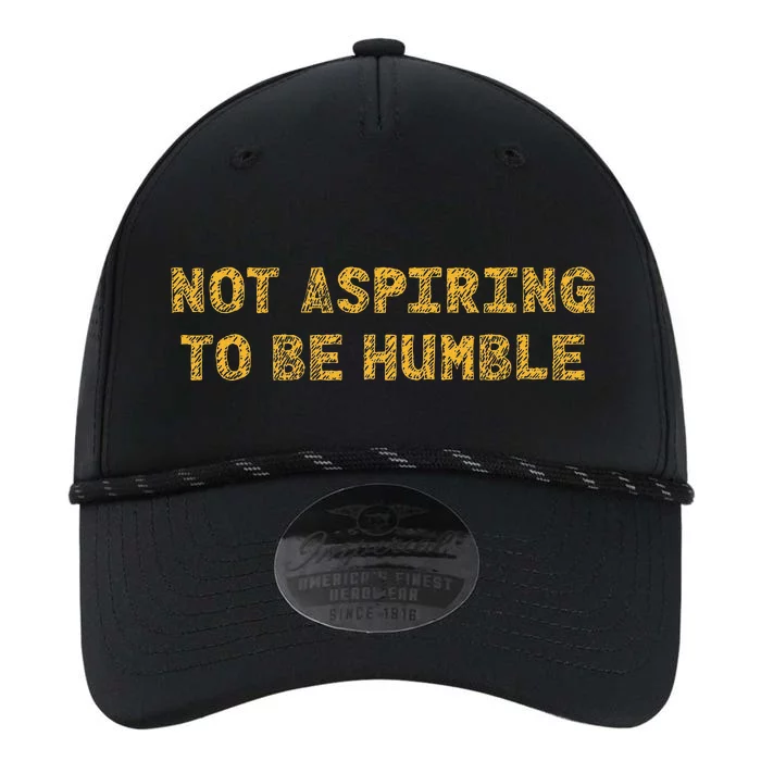 Not Aspiring To Be Humble Performance The Dyno Cap