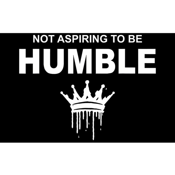 Not Aspiring To Be Humble Kamala Harris Feminist Message Bumper Sticker