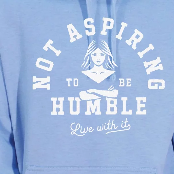 Not Aspiring To Be Humble Unisex Surf Hoodie