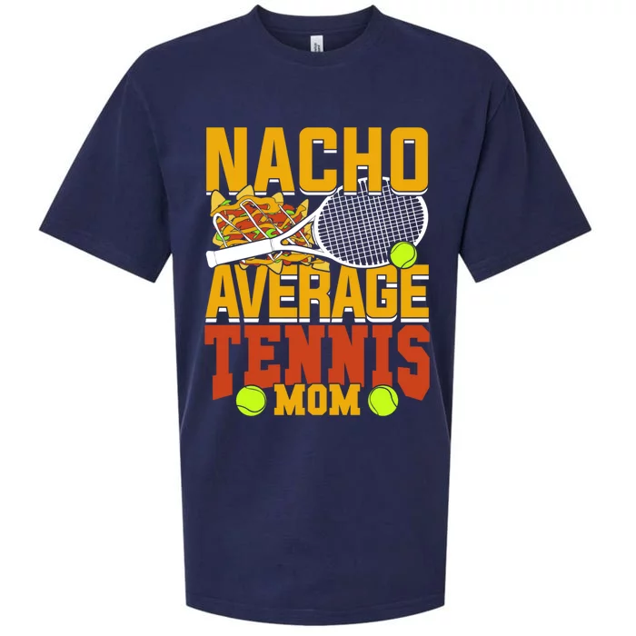 Nacho Average Tennis Mom Gift Sueded Cloud Jersey T-Shirt