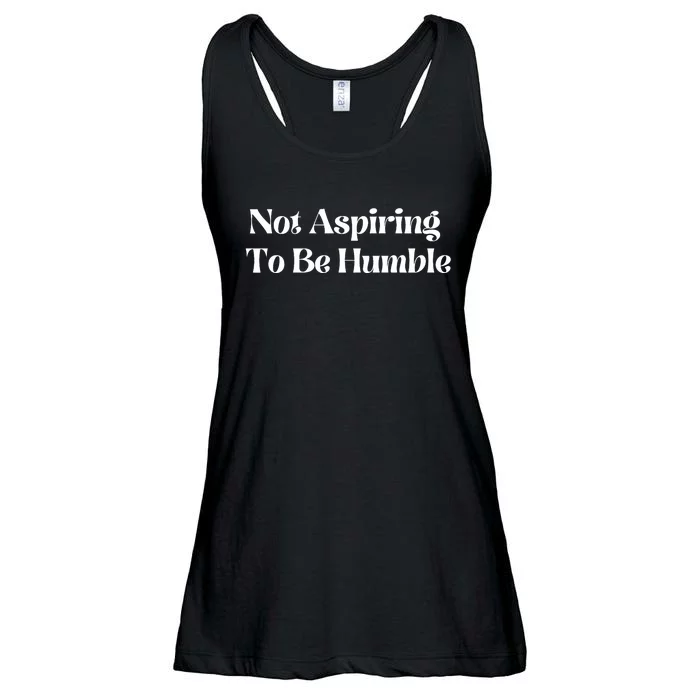 Not Aspiring To Be Humble Clothing Ladies Essential Flowy Tank