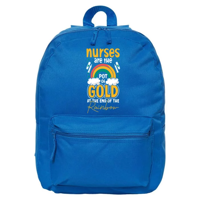 Nurses Are The Pot Of Gold At The End Of The Rainbow Gift 16 in Basic Backpack