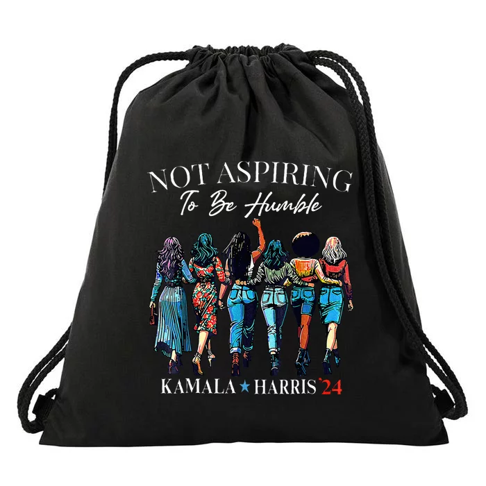 Not Aspiring To Be Humble This IsnT The 1950s Drawstring Bag