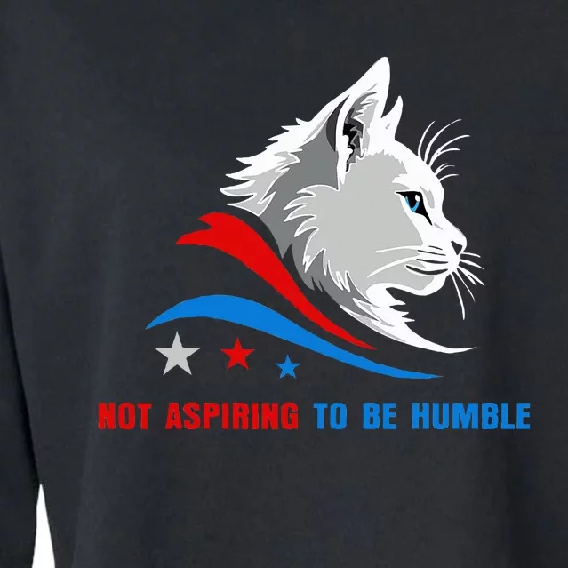 Not Aspiring To Be Humble Harris Cat This Isn’T The 1950s Cropped Pullover Crew