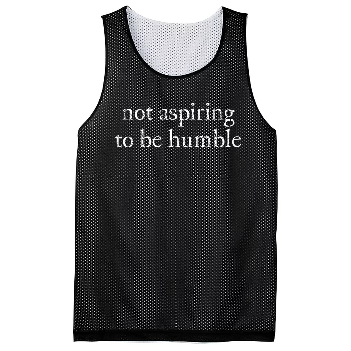 Not Aspiring To Be Humble Kamala Harris Mesh Reversible Basketball Jersey Tank