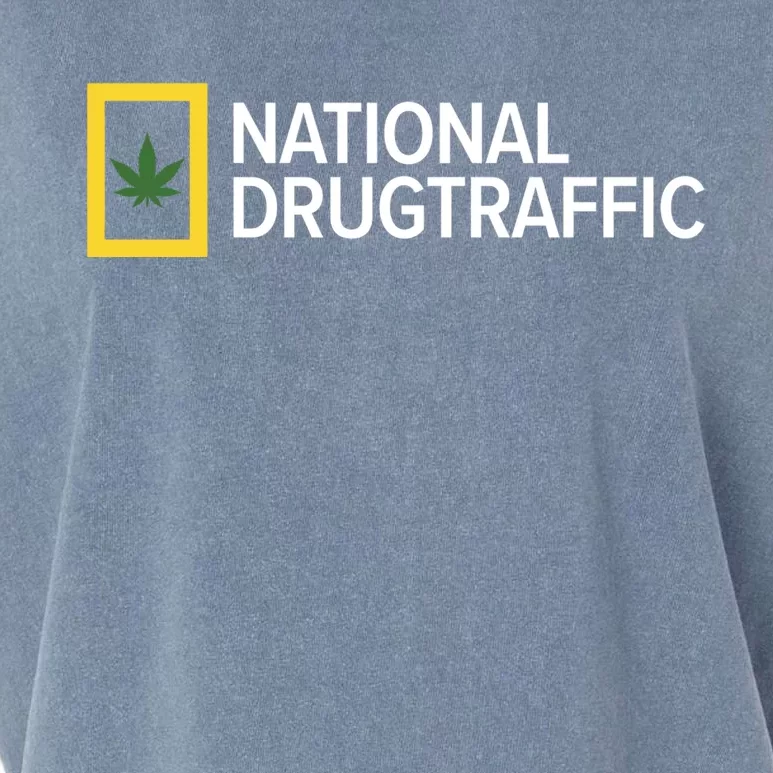 National Drug Traffic Parody Drug Garment-Dyed Women's Muscle Tee