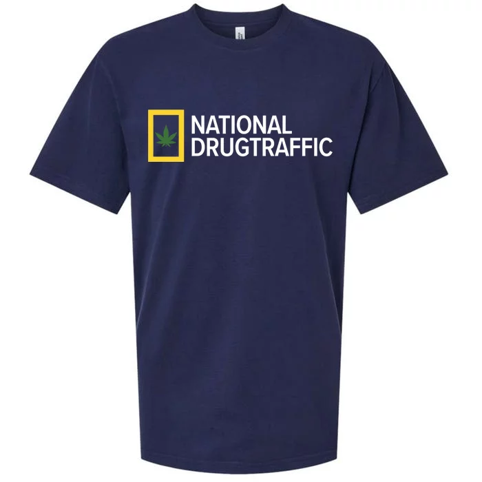 National Drug Traffic Parody Drug Sueded Cloud Jersey T-Shirt