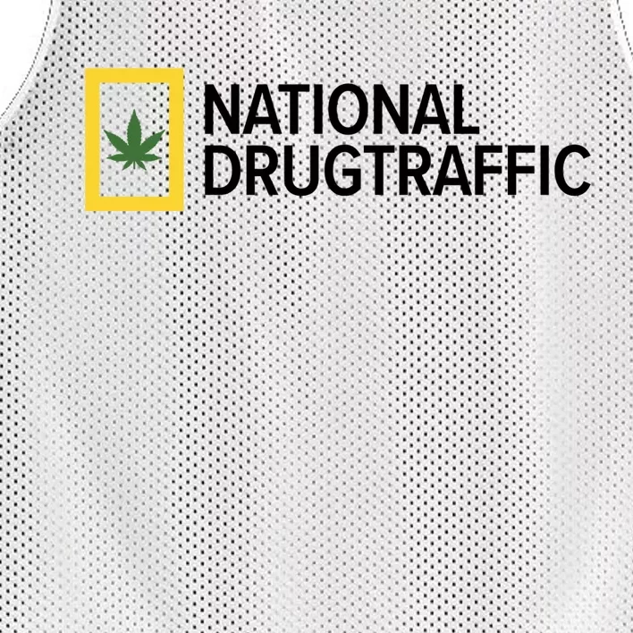 National Drug Traffic Parody Drug Mesh Reversible Basketball Jersey Tank