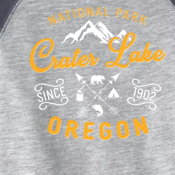 National Park Crater Lake Oregon Since 1902 Toddler Fine Jersey T-Shirt