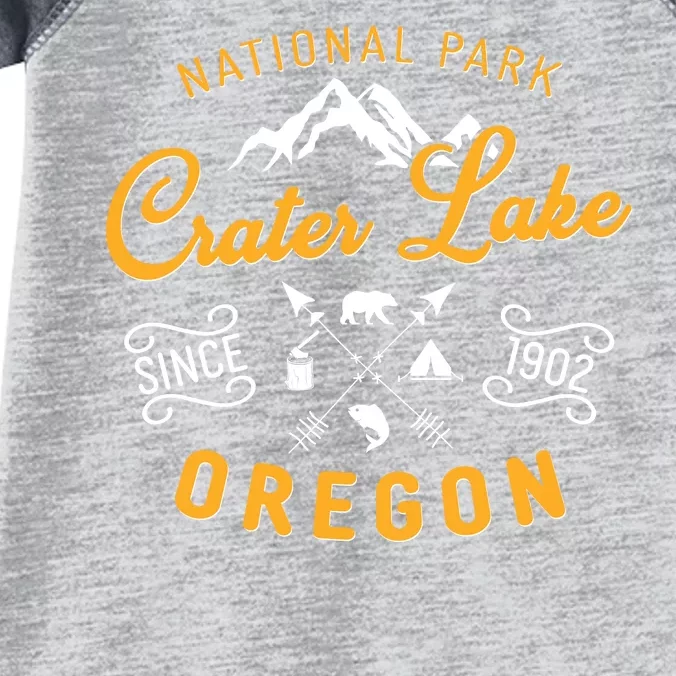 National Park Crater Lake Oregon Since 1902 Infant Baby Jersey Bodysuit