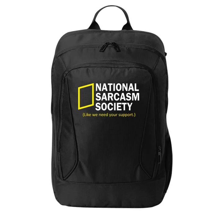 National Sarcasm Society City Backpack