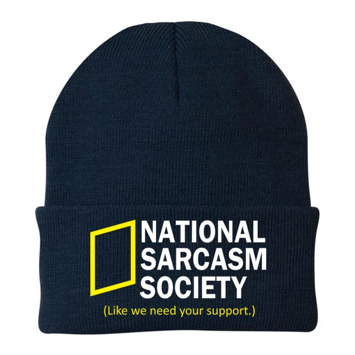 National Sarcasm Society Knit Cap Winter Beanie