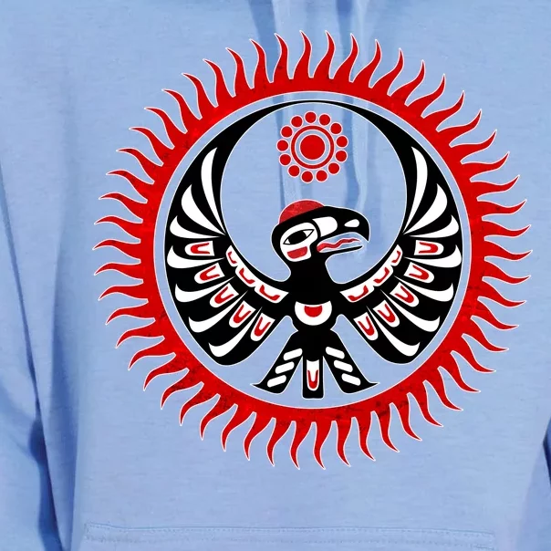 Native American Thunderbird Unisex Surf Hoodie