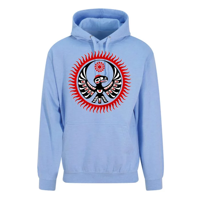 Native American Thunderbird Unisex Surf Hoodie