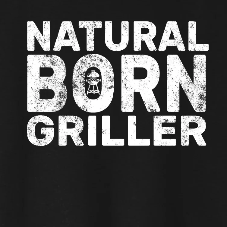 Natural Born Griller Women's Crop Top Tee