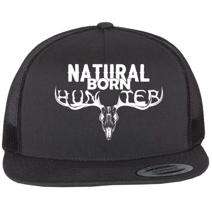 Natural Born Hunter Flat Bill Trucker Hat