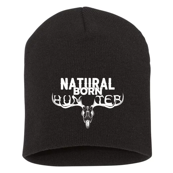 Natural Born Hunter Short Acrylic Beanie