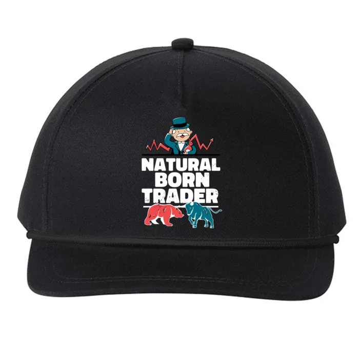 Natural Born Trader Snapback Five-Panel Rope Hat