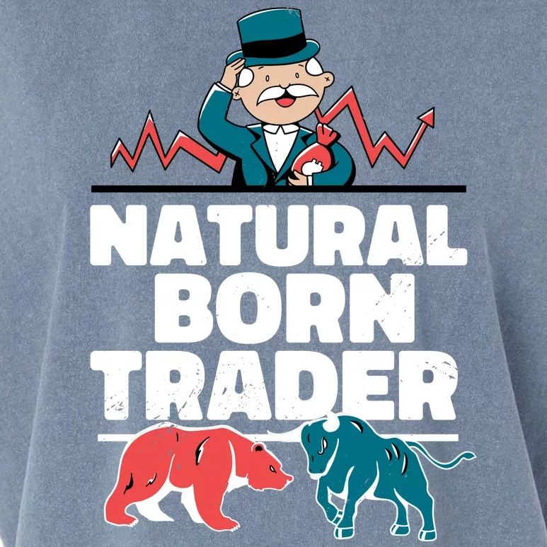 Natural Born Trader Garment-Dyed Women's Muscle Tee