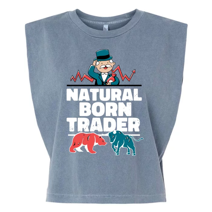 Natural Born Trader Garment-Dyed Women's Muscle Tee