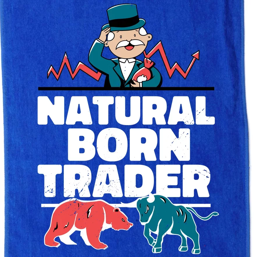 Natural Born Trader Platinum Collection Golf Towel