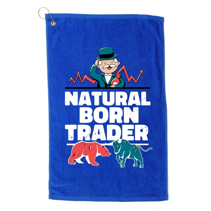 Natural Born Trader Platinum Collection Golf Towel