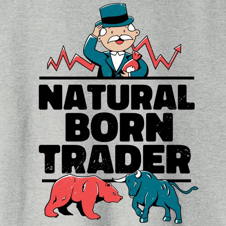 Natural Born Trader Women's Crop Top Tee