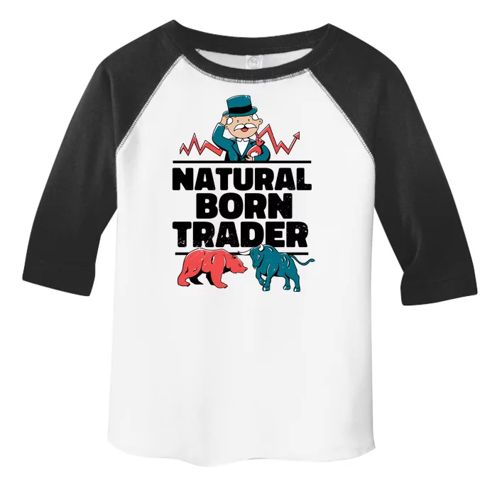 Natural Born Trader Toddler Fine Jersey T-Shirt