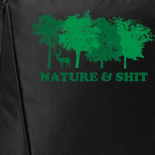 Nature And Shit City Backpack