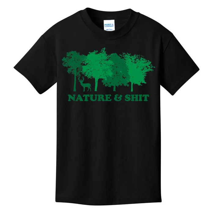 Nature And Shit Kids T-Shirt