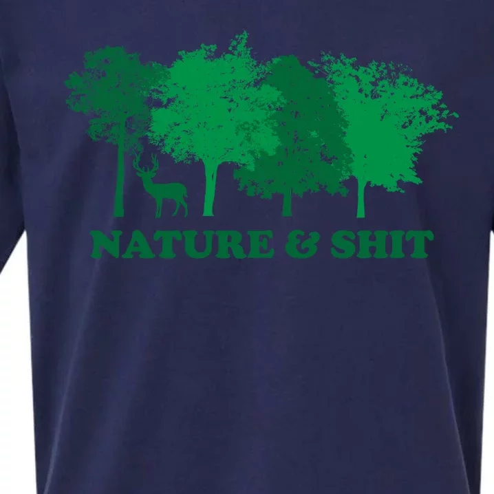 Nature And Shit Sueded Cloud Jersey T-Shirt