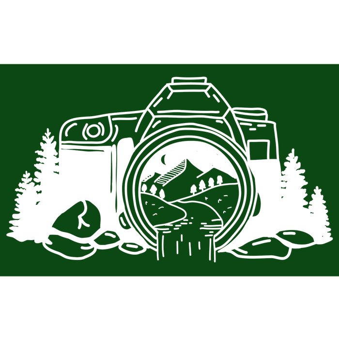 Nature Camera Waterfall Bumper Sticker