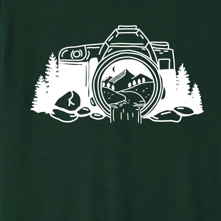 Nature Camera Waterfall ChromaSoft Performance T-Shirt