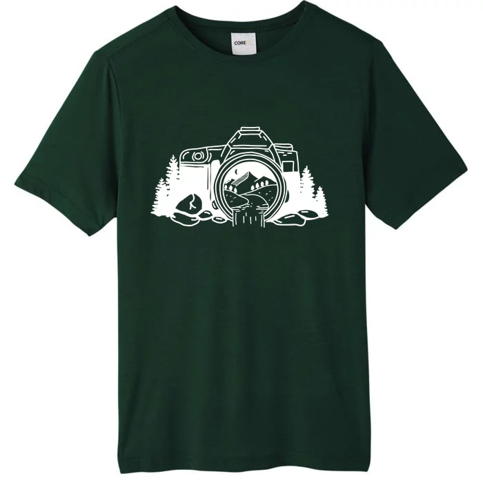 Nature Camera Waterfall ChromaSoft Performance T-Shirt