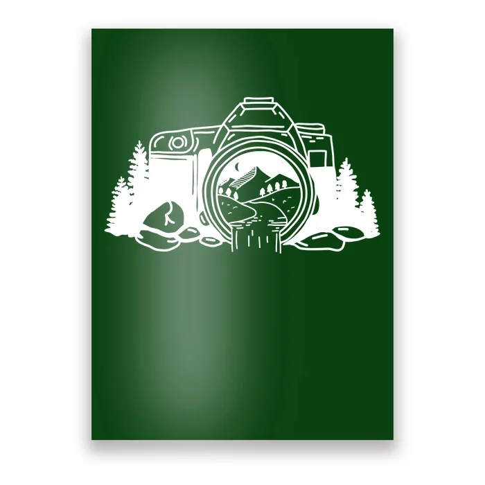 Nature Camera Waterfall Poster