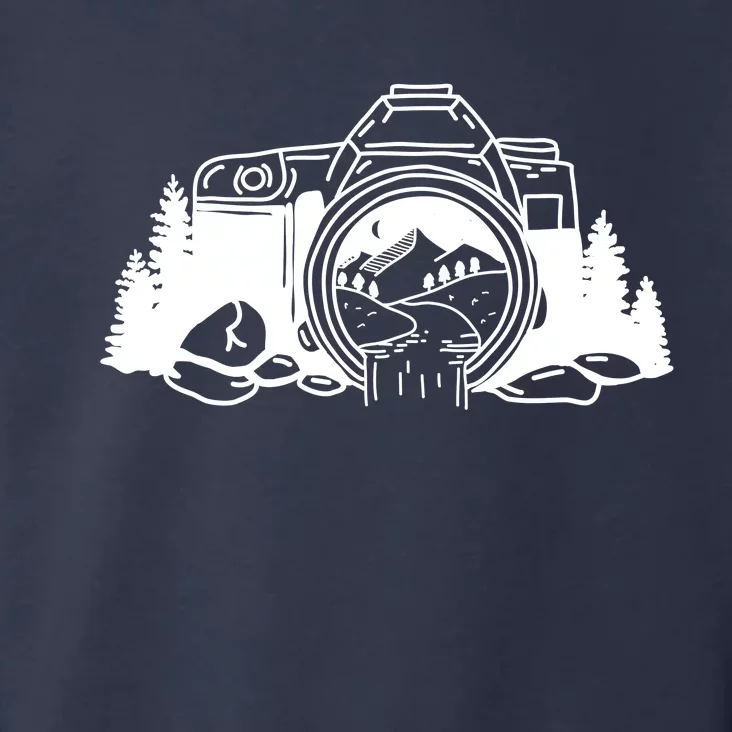 Nature Camera Waterfall Toddler Hoodie