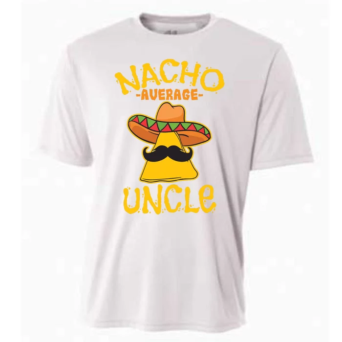 Nacho Average Uncle Cinco De Mayo Sombrero Mexican Cooling Performance Crew T-Shirt